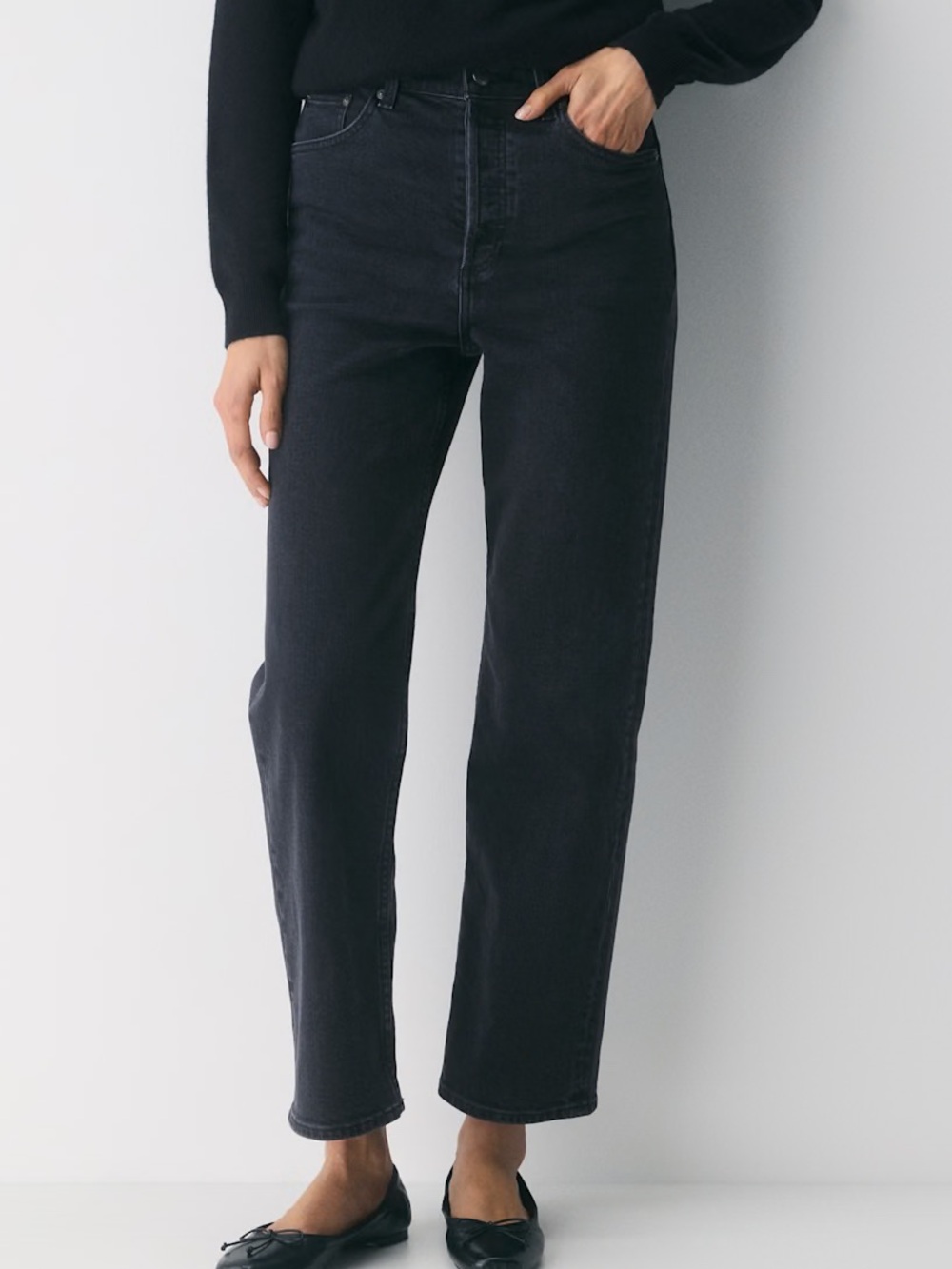 Denim Forum The Arlo Hi-Rise Straight Jean